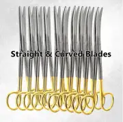 10 T/C MAYO DISSECTING SCISSORS STRAIGHT+CURVED 6.75" W/ TUNGSTEN CARBIDE INSERT