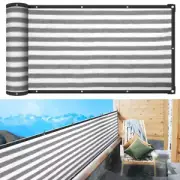 Balcony Privacy Screen 95% Shading Fence Screen Protection Fencing Net for ✣