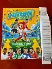PANINI LIGA NOS FUTEBOL 2019-20 EMPTY ALBUM +COMPLETE SET 394 STICKERS