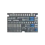 SP Tools 88Pcs Foam Tray - Metric Only Included Sockets & Accessories
