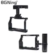 For Sony Alpha A7C Camera Cage Rig with Side Top Handle Grip Vlog Kit ARRI