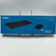 RAPOO 9600M Multi Device(Bluetooth 3.0/5.0/2.4G) Wireless Keyboard and Mouse NEW