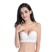 在飛比找Yahoo!奇摩拍賣優惠-【ZN】隱形集中爆乳顯V棉杯內衣（70A-90D）  婚紗禮