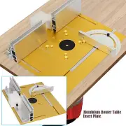 Metal Router System DIY Router Table for Woodworking Benches Router Plate Tools