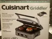 Cuisinart Model GR 4N 5 in 1 Griddler New in Box