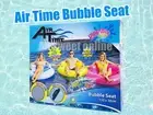 Rider Inflatable Bubble Seat Pool Float Aqua Toy Pink Blue Two Handles AirTime
