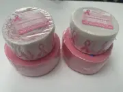 Breast Cancer Awareness Ribbon Crepe Party Streamers 4 Count + SCR8VE Bonus Gift