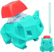 3D Printed Frog Keyboard Fidget Toy for Adults Keyboard Clicker Keychain Fidget Stress Relief Sensory Toy (LightGreenFrog)