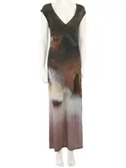 Tie Dye Print Maddi Maxi Dress