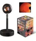 NEW Sunset Lamp Projector 1&16 Colors, Romantic Sunset Light with 360° A