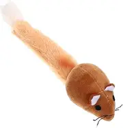 VERDANVERSE Interactive Cat Soft Plush Catnip Mouse for Indoor Cats Encourages Natural Instincts Lightweight Plaything for Kitten Fun