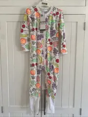 Size 3 Rare Bonds Tutti Fruitti Rudy White Zippy Wondersuit BNWT