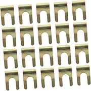 20pcs Line Positioning Clamp Brake Line Clips for Automotive Wire Management Shaped Fasteners for Reliable Brake System Installation Easy Snap Design for Diverse Vehicle