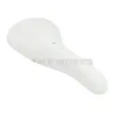 Velo VL-117 BMX Lightning Bolt Aero Style Seat White - Old School BMX Style