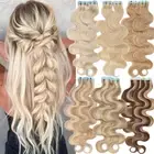 Invisible Tape In Real Remy Human Hair Extensions Skin Weft Body Wave & Straight