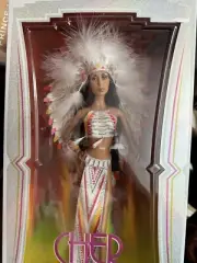 2007 Cher Barbie Native American Black Label by Bob Mackie