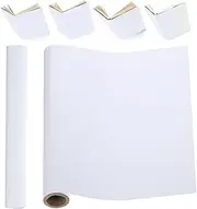 uxcell 59"x18.5" Bookbinding Cloth, Linen Book Cover Bookbinding Repair Cloth Book Binding Cloth for Bookbinding Book Arts Sewing DIY Craft, White