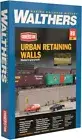 Walthers HO Scale ~ New 2025 ~ Urban Retaining Walls ~ kit ~ 933-4562
