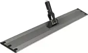 CleanAide Flat Mop Plate Frame Aluminum Gray 18 Inches