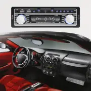 Bluetooth Vintage Car FM Radio MP3 Player USB Classic Stereo Audio Receiver AUX (for: Porsche)