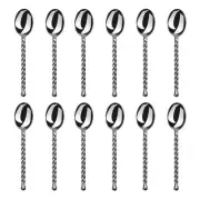 Gourmet Settings Silver Tear 18/10 Stainless Steel Teaspoon (Set of Twelve)