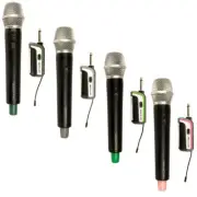 VOCOPRO DIGITAL-PR 4-PAK Digital Plug n Play Wireless Handheld Microphone System