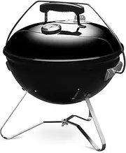 [weber] 1121308 1121308 Barbecue Stove, Diameter 14.6 inches (37 cm), Smoky Joe Premium, Camping, Bonfire Stand, for 4-6 People, Thermometer Included