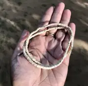 18 inch TULSI TULASI VAISHNAV ISKCON Mala Kanthi Yoga Prayer Healing Single Line