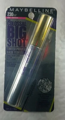 MAYBELLINE The Colossal Big Shot Mascara TINTED PRIMER - 230 BLACK
