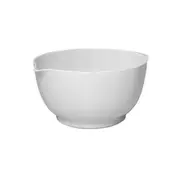 Avanti Melamine 3.5L Mixing Bowl Kitchen Stirring/Pouring Food Container White