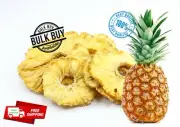 100% organic pure dried/dehydrated pineapple fruit slices/rings