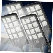 HL Solar Street Lights Outdoor Waterproof, 20000LM 320° Wide Angle Solar Flood