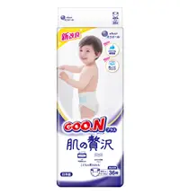 在飛比找誠品線上優惠-日本大王 GOO.N 境內版奢華肌黏貼型紙尿褲/ XL/ 3