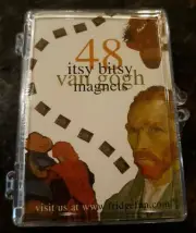 48 Itsy Bitsy Van Gogh Magnets In Case by Fridge Fun