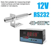 12V RS232 Infrared Thermometer Sensor Non-contact Temperature Tool W/ Controller