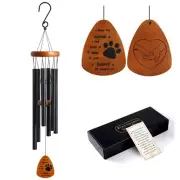 Sympathy Gift for Loss of Dog,Dog Memorial Wind Chime, Dog Memorial Gifts for...