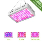 Criusun Optical Lens,Full Spectrum Powerful LED Grow Light with Bloom Veg Switch