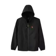 Brixton "Claxton Beta" Zip Jacket (Black) Hooded Jacket
