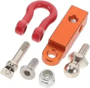 TIDTALEO 3pcs Trailer Hook Connection Rc Car Rescue Buckles Sturdy Metal Rc Crawler Modification Accessory for Toy Car