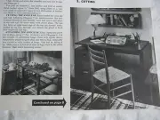 Furniture & Woodworking Pattern Mid-Century MOD FIVE HANDSOME DESKS HD264 ©1964