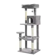 Cat Tree Scratching Post- grey
