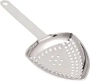 OFFSCH Metal Cocktail Strainer Spoon Triangle Design Bar Strainer for Bartending Tools Bar Supplies