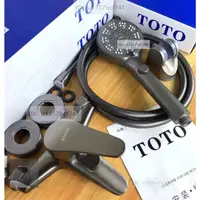 在飛比找蝦皮購物優惠-【熱銷】TOTO三聯浴室套裝 全銅兩斤多重的淋浴三聯水龍頭 