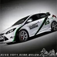 在飛比找蝦皮購物優惠-Ford 福特 Focus 福斯 高爾夫 汽車腰線貼紙 拉線