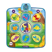 Dance Mat, Electronic Dance Pad with Dinosaur Pattern Non-Slip Indoor Play Mat for Kids 4-12 Years Old