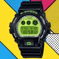 在飛比找momo購物網優惠-【CASIO 卡西歐】G-SHOCK 經典復刻 鮮豔色彩 電