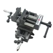 Two-way movable vise for bench drill, heavy duty work bench for milling machine