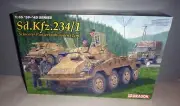 2006 Dragon Sd.Kfz.234/1 SCWERERE PANZERSPAHWAGEN Model Kit 1/35 Scale Unbuilt