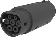 Connector Electric Vehicle Charger Socket Type1 to Type2 EV Charger Adapter 32A 7KW EV Charger Connector SAE J1772 Plug Type 1 to Type 2 Car Adapter Charger Adaptor