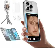 SHIMBOL CP5 Lite Phone Vlog Selfie Screen 1080P 5 inch Full HD Rear Camera Monitor 2.4G 5G Video Transmission 50 Meters for Live Streaming,TikTok,Compatible with iPhone (White Shell)
